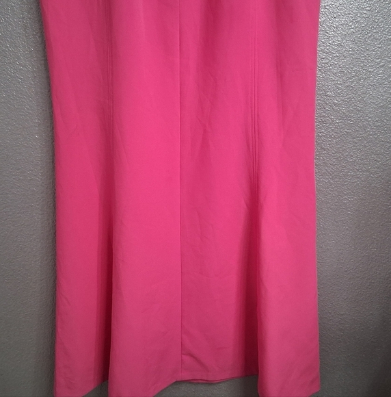 NWT Laundry Shelli Segal Azaela Pink Long Formal Dress   Size 16 - Picture 13 of 16